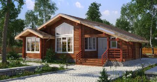 Строительство из двойного бруса под ключ Коркино цены от 13077 руб.