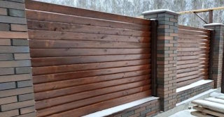 Столбы для забора из кирпича в Коркино - Выгодные цены от 3243 рублей