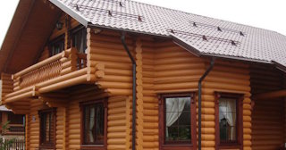 Строительство дома из оцилиндрованного бревна в Коркино - от 135993 рублей