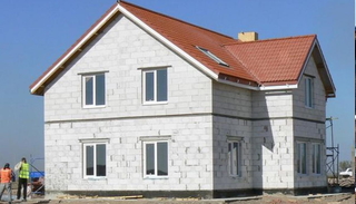 Построить двухэтажный дом из газобетона в Коркино - Строй-Крк от 135993 рублей