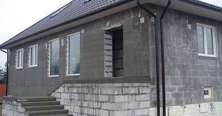 Фасад из газобетона для дома в Коркино - Строй-Крк, качественная отделка от 2093 руб.