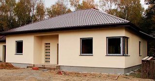 Одноэтажный дом из газобетона под ключ: стоимость от 135993 рублей в Коркино